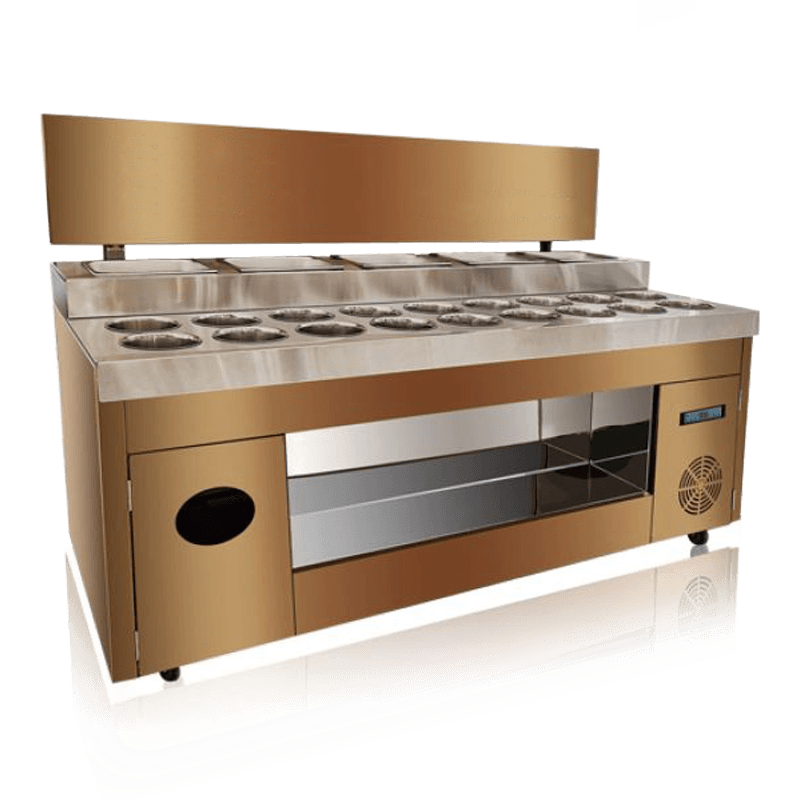 Vetrina refrigerata per piccoli condimenti