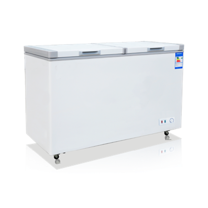 Congelatore a pozzetto con fondo piatto e apertura dall'alto